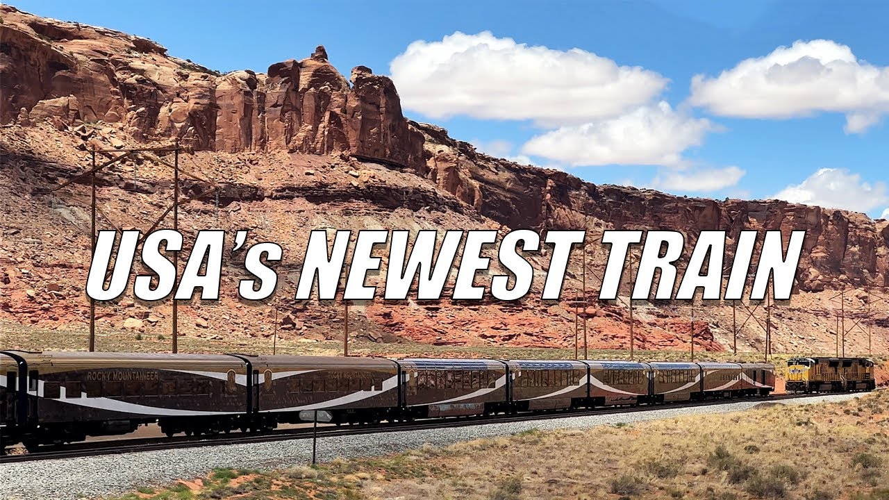 2 ДНЯ на РОСКОШНОМ ПОЕЗДЕ Rocky Mountaineer «От Скалистых гор до Красных скал» 🇺🇸
