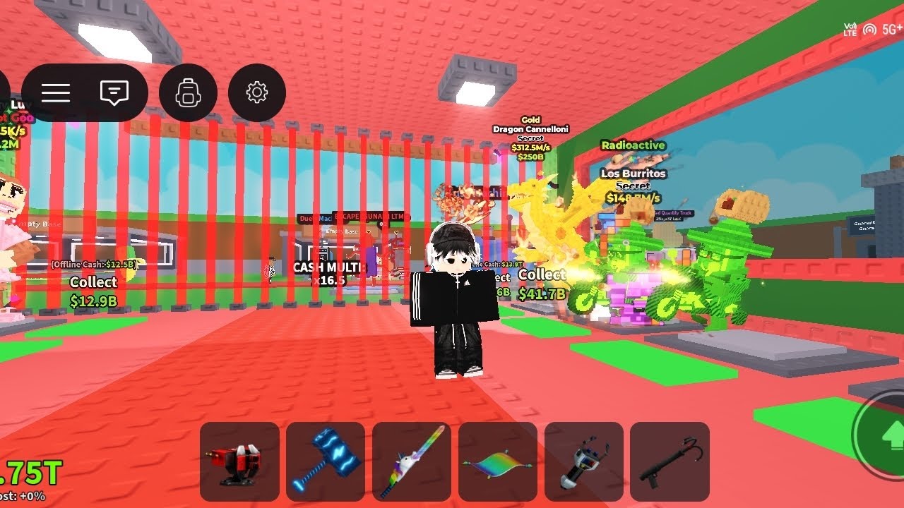My luckiest admin abuse 🤯.         #roblox #stealabrainrot #sanmy #w #popular #viral #trending 