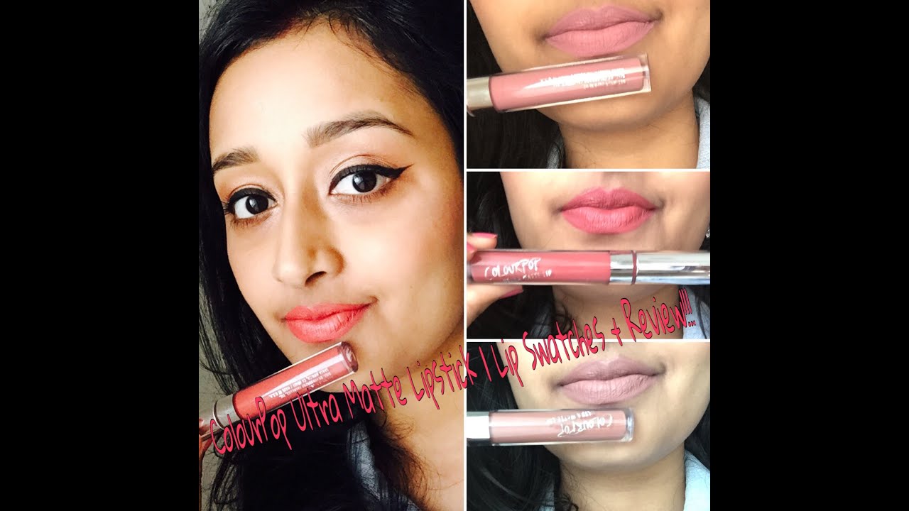 ColourPop Ultra-Matte Liquid Lipsticks  LIP SWATCHES + REVIEW!!!