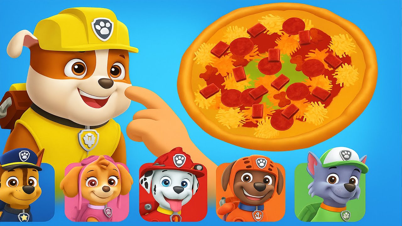 PAW Patrol Rescue World: Rubble Make Pizza | Paw Patrol Games