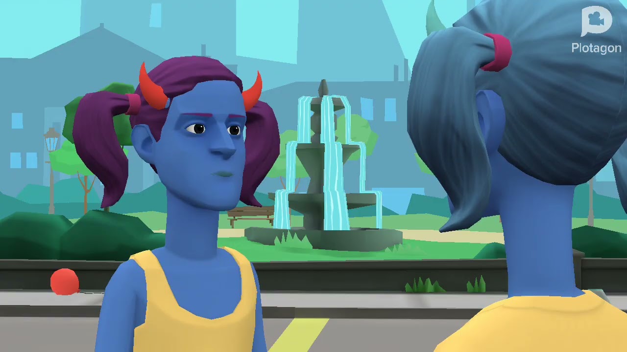 Gary's Nidoking and Nidoqueen makes a quick kiss
