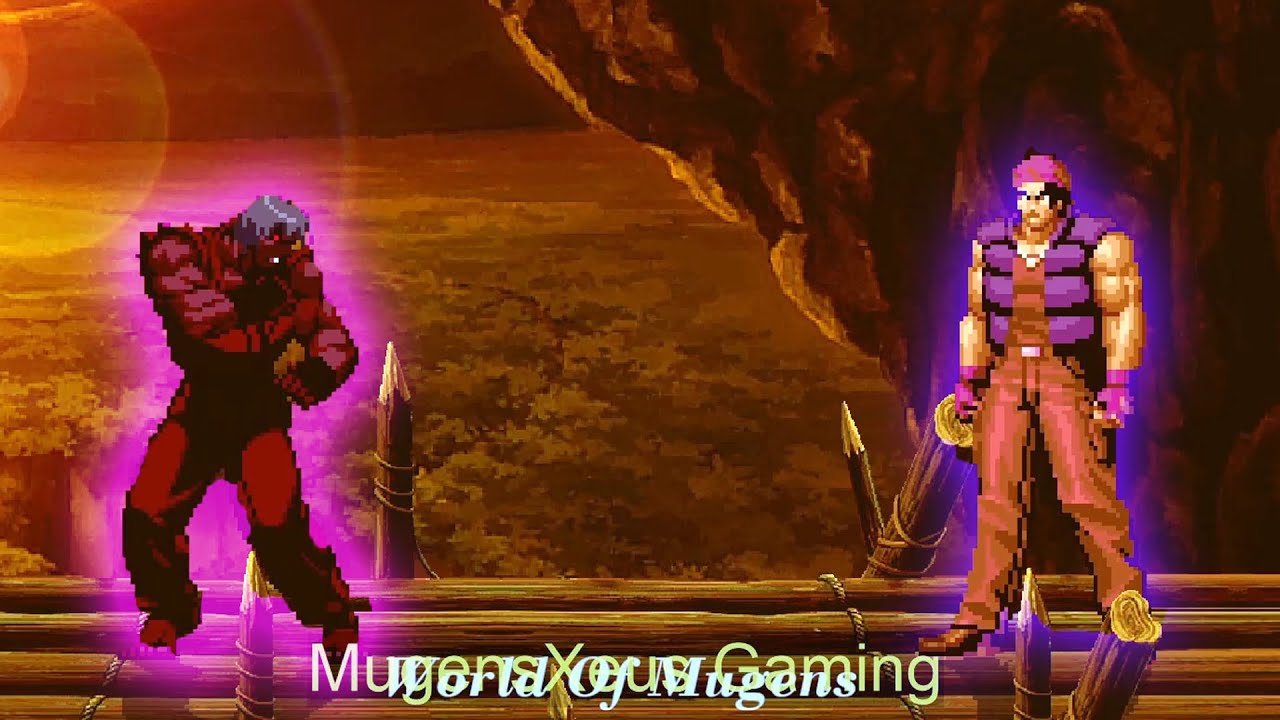 [Street Fighter Mugens ] Mega God Ken Vs Ralf 15