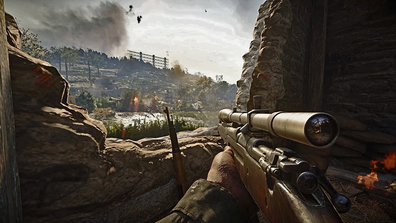 Операция «Кобра»: Вторая мировая война | Call Of Duty (2017) | Без интерфейса | RTX 3080 | 4K Ultra