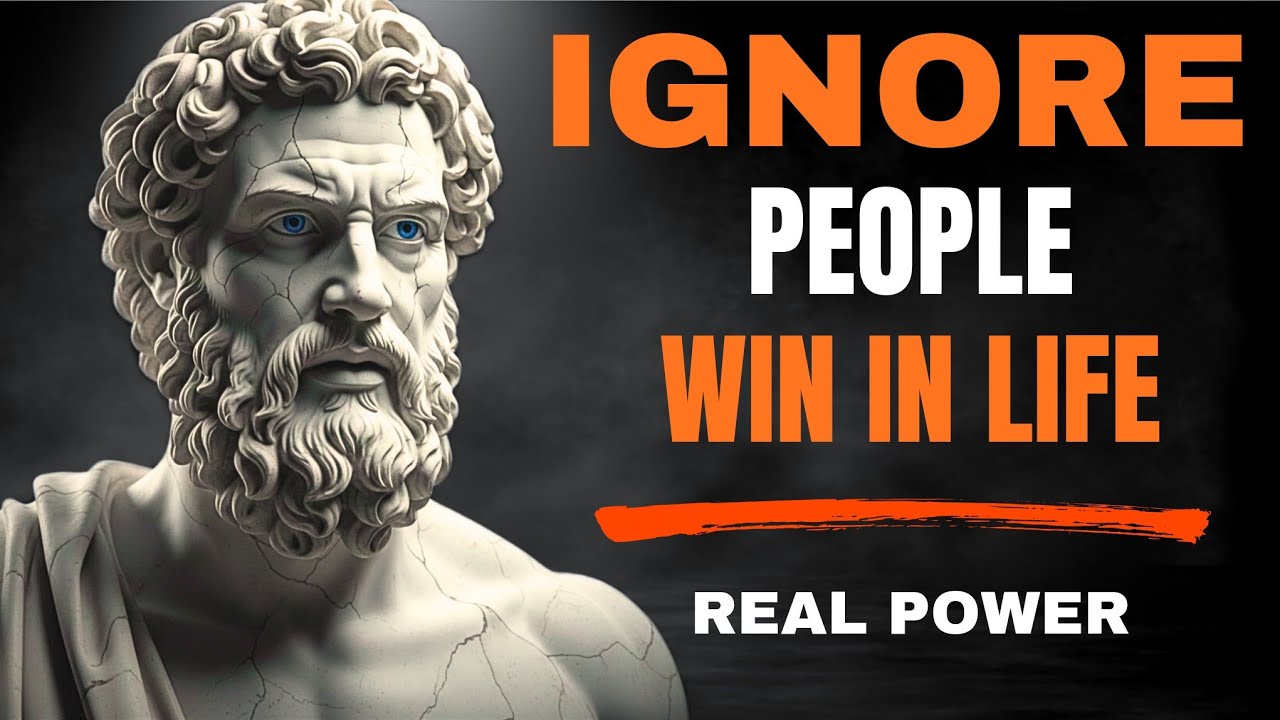 The Power of Ignoring People | Stoic Secrets to Unbreakable Mental Strength