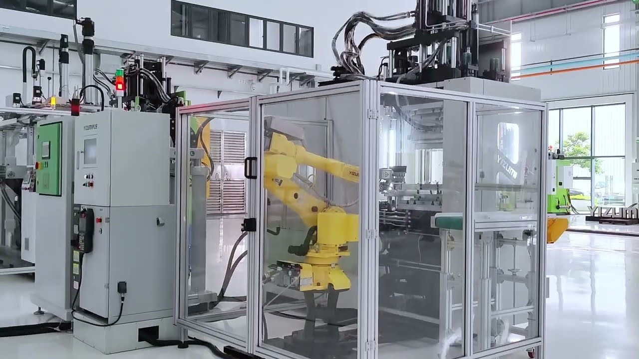 YIZUMI Rubber Machine-YL2-V200F  LSR Injection System Application
