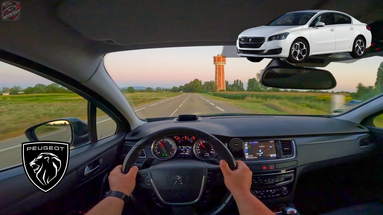 2016 PEUGEOT 508 2.0 BlueHDI - POV TEST DRIVE