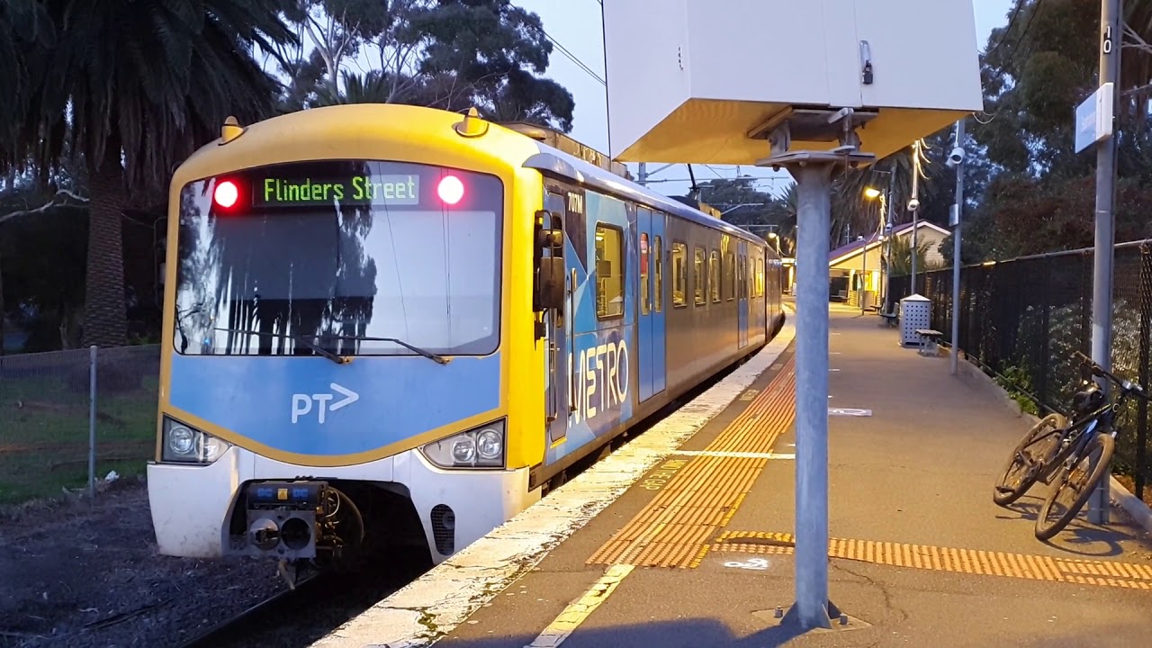 Trains on the Altona Loop - Metro Trains Melbourne