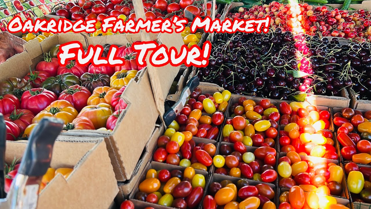 FULL WALKING TOUR OF THE OAKRIDGE MALL FARMER'S MARKET IN SAN JOSE CALIFORNIA!