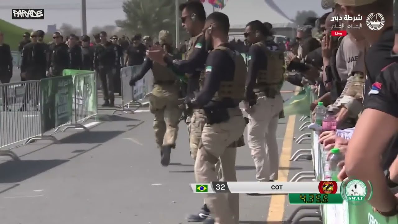 Participação do COT-PF no UAE SWAT Challenge