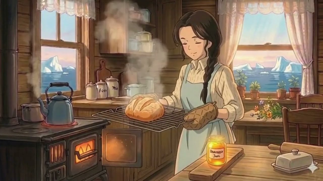 A Quiet Day in Twillingate NL | Baking Sourdough While Icebergs Drift By