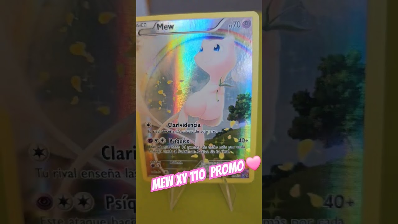 MEW XY Promo, carta preciosa