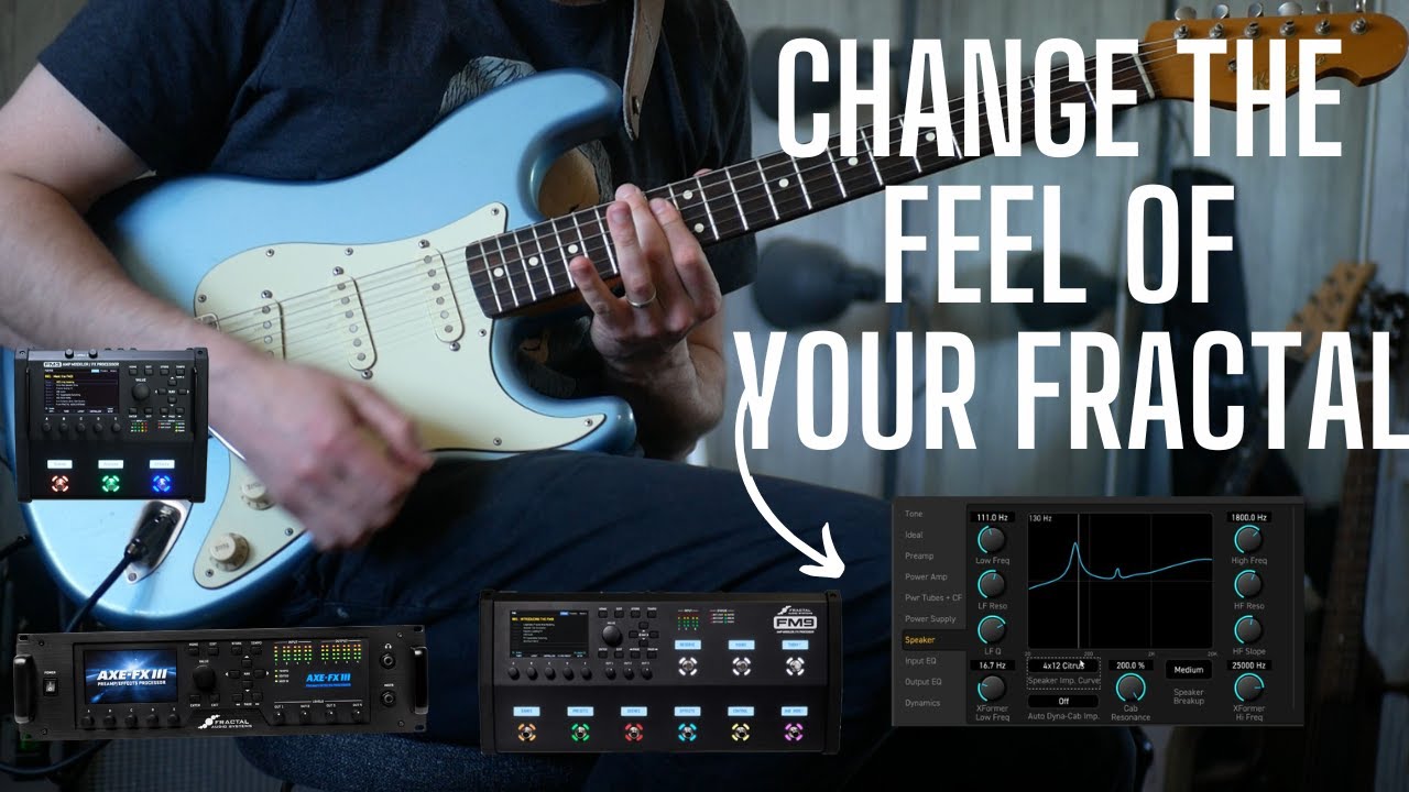 Самый примечательный параметр в Fractal FM3, FM9 и Axe FX — кривые сопротивления динамиков