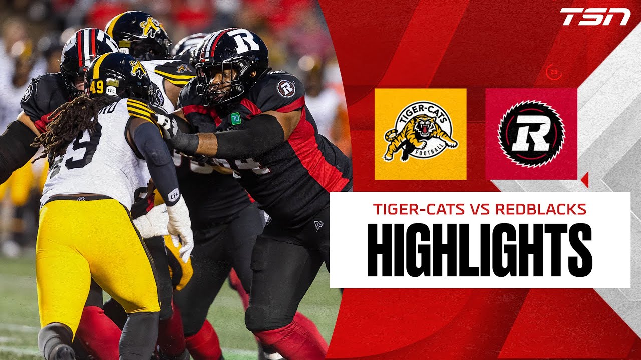 CFL Week Eight: Hamilton Tiger-Cats vs. Ottawa RedBlacks