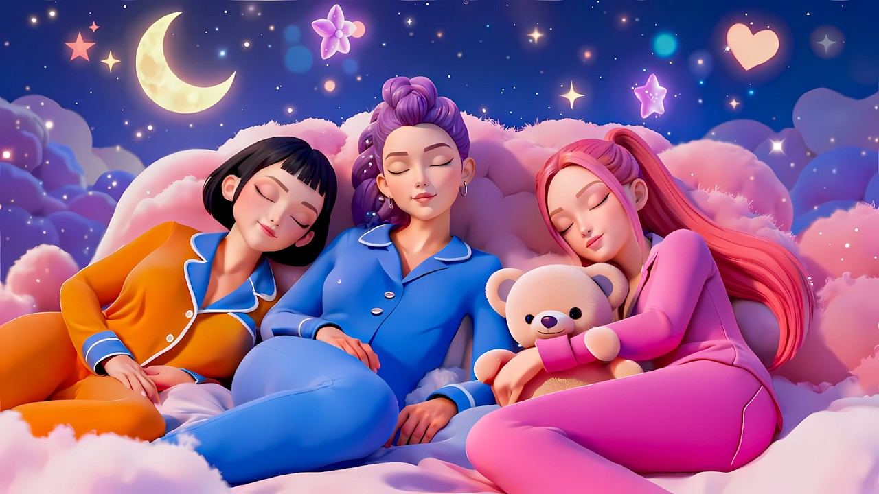 🌙 В мир снов с Зои, Руми и Мирой💤 Оздоровление мозга • Снятие тревоги • Выделение мелатонина #3