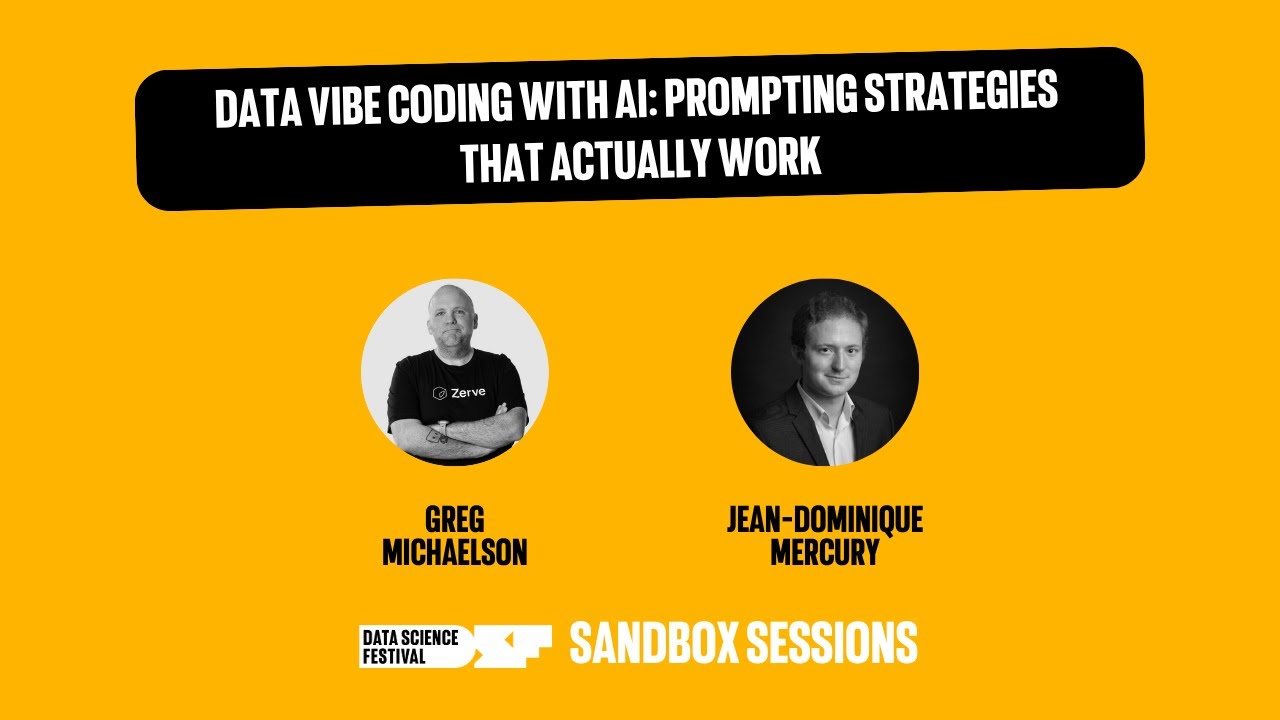 Data Vibe Coding with AI: Prompting Strategies That Actually Work