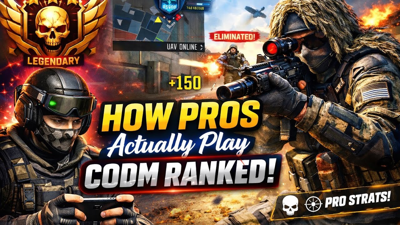 How Pros Actually Play CODM Ranked