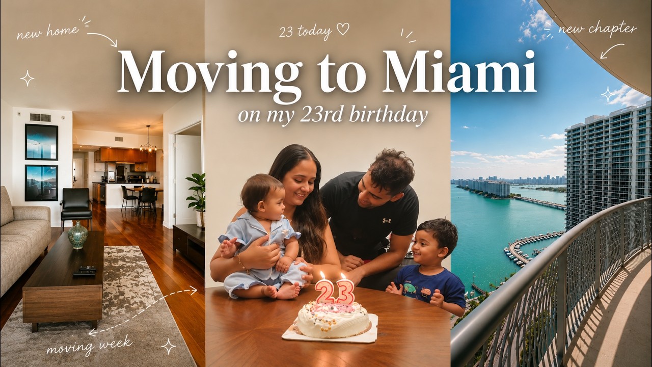 We Moved With 2 Kids in MIAMI HEAT and No Help.... Here's What Happened