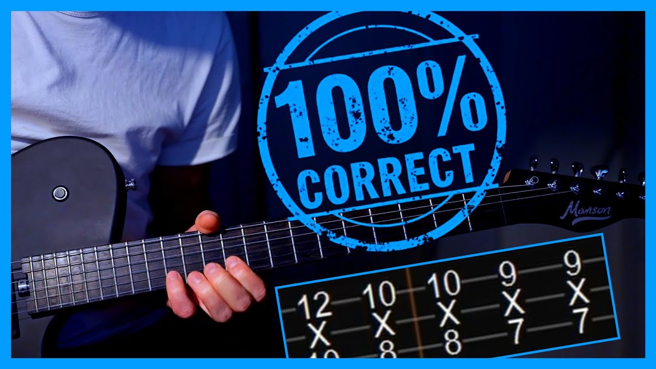 MUSE – Time Is Running Out (Live) – 100% Accurate Tab & Tutorial