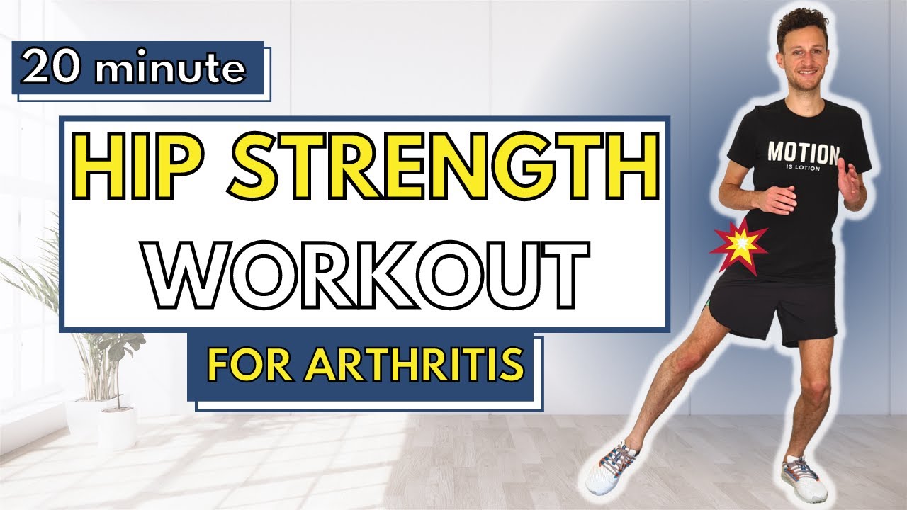 20 Minute Hip Osteoarthritis Workout (PLUS BONUS TIPS!) #hiparthritis