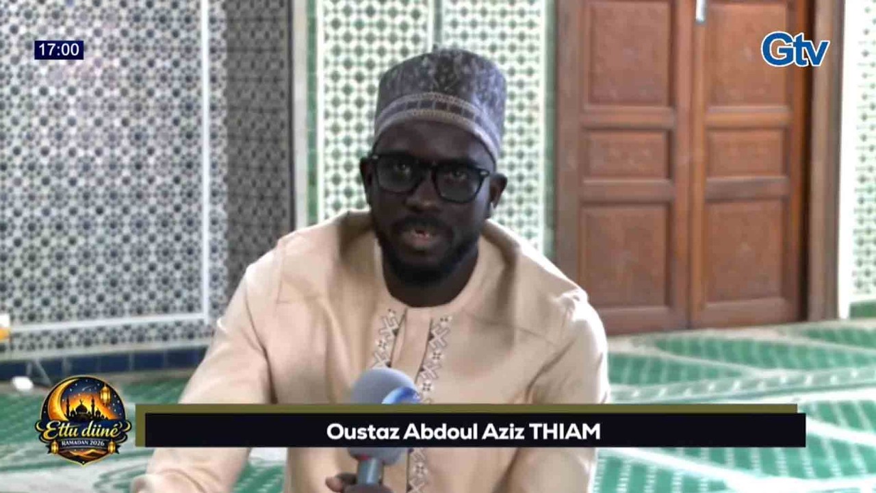 🔴DIRECT Suivez votre religion Ettu Dinne Mer 25 Fev 2026 SUR LA GTV avec Oustaz Abdoul Aziz Thiam