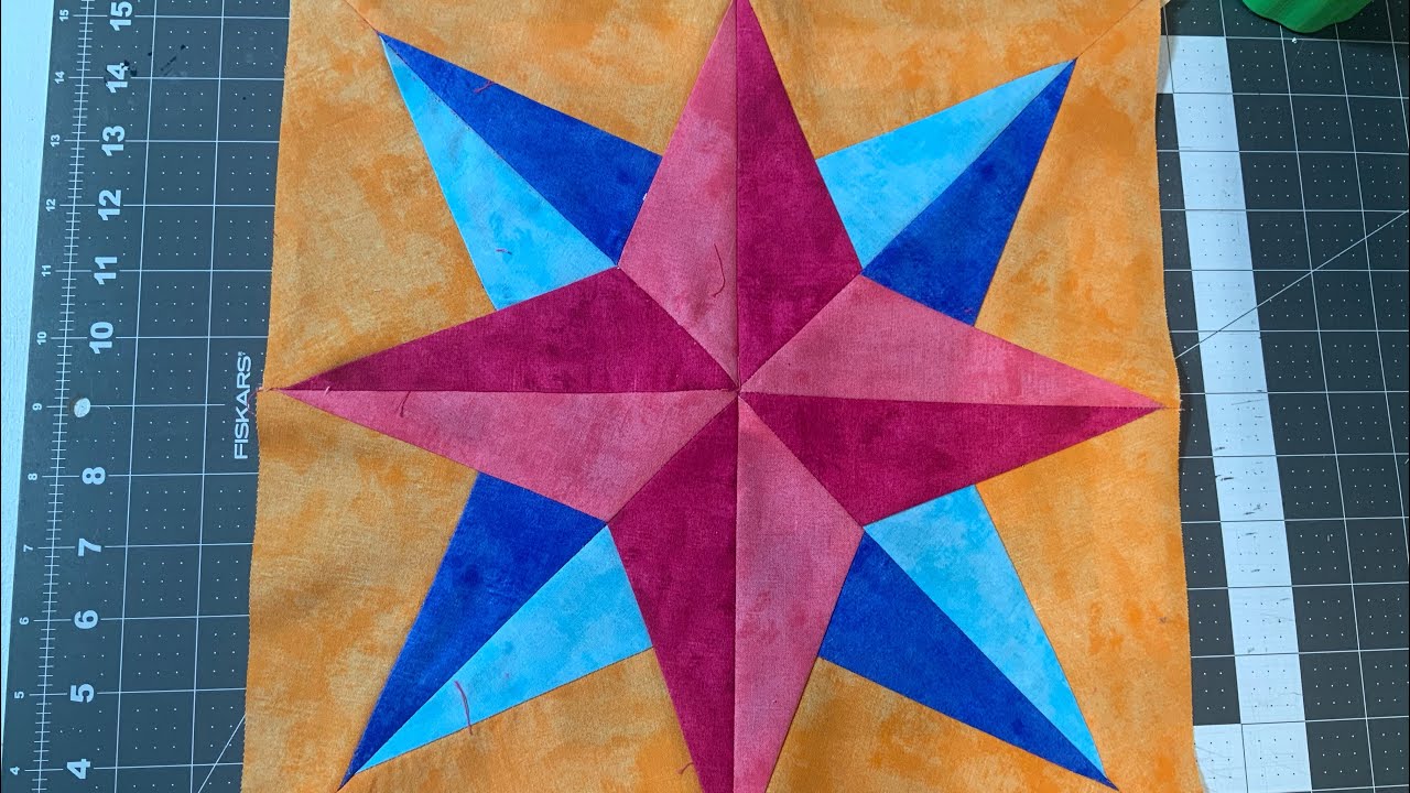 Double North Star Block - Barn Star Block of the month