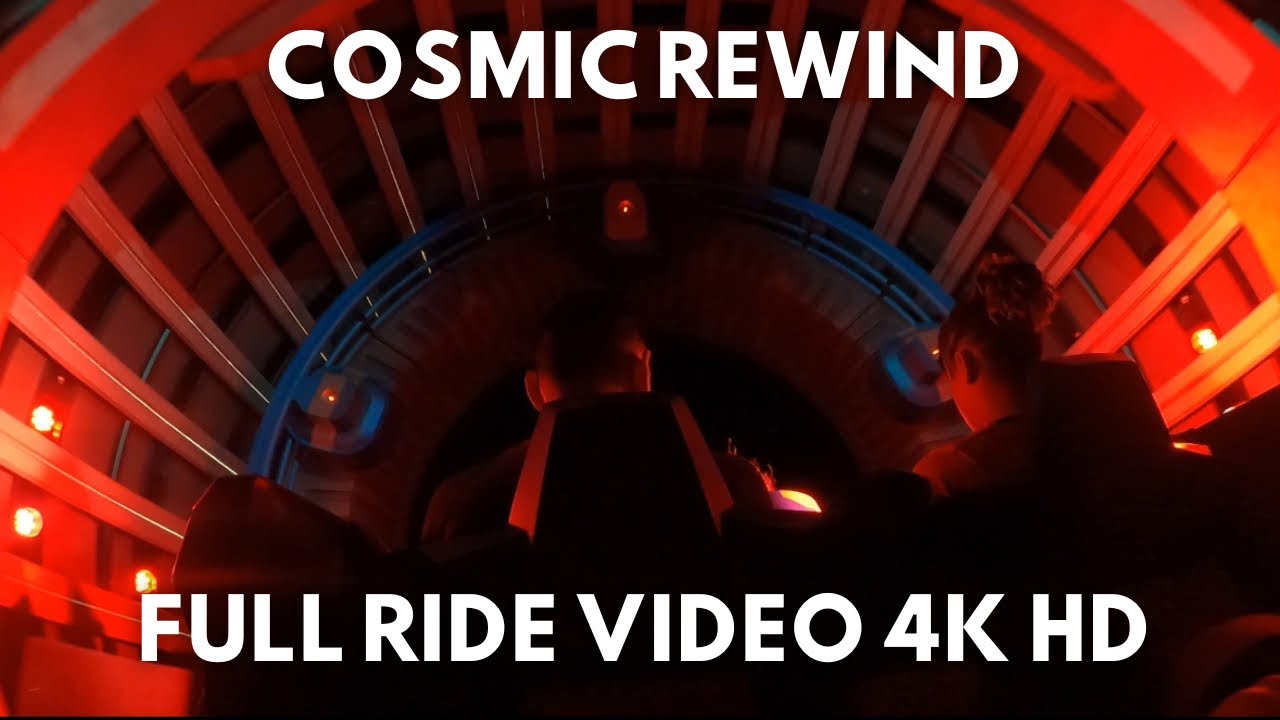 Guardians of the Galaxy Cosmic Rewind FULL RIDE VIDEO 4K HD EPCOT Walt Disney World Resort