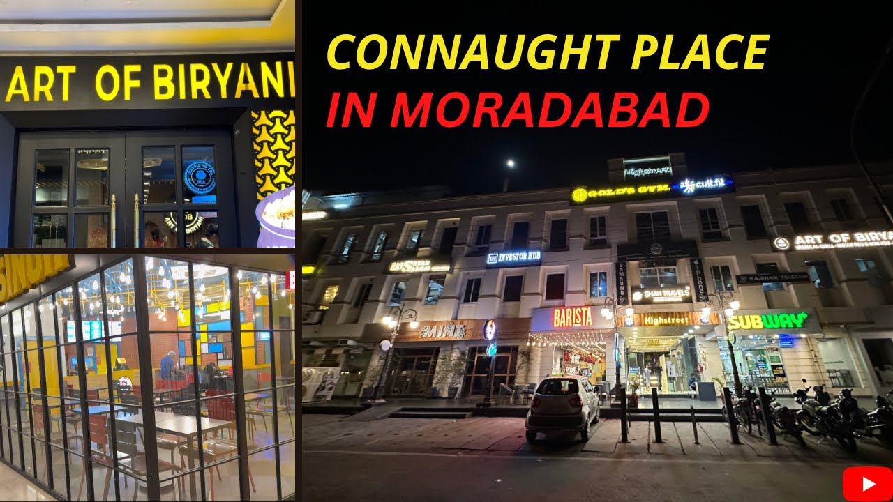 Mini Connaught place in Moradabad || Art of biryani || Food vlog || #foodie