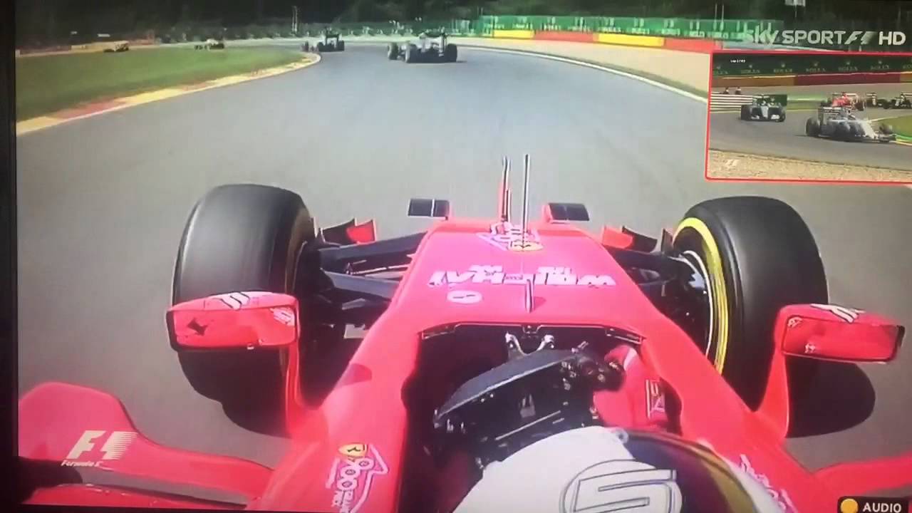 Partenza super di Vettel a Spa-Francorchamps