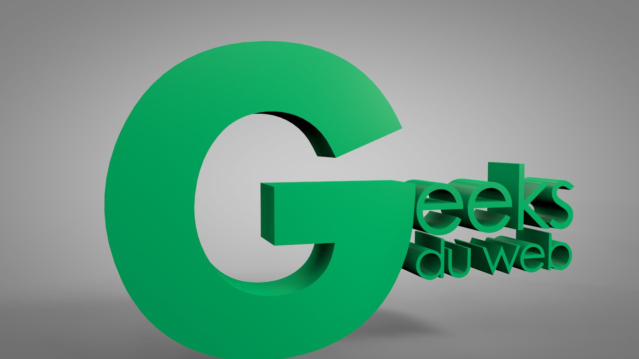 Convertir son logo en 3D avec Adobe Illustrator et Cinema 4D