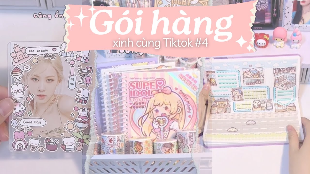 [Packing orders] ✨Gói hàng xinh xẻo cùng Tiktok- Link shop ở phần bình luận ✨(phần 4)