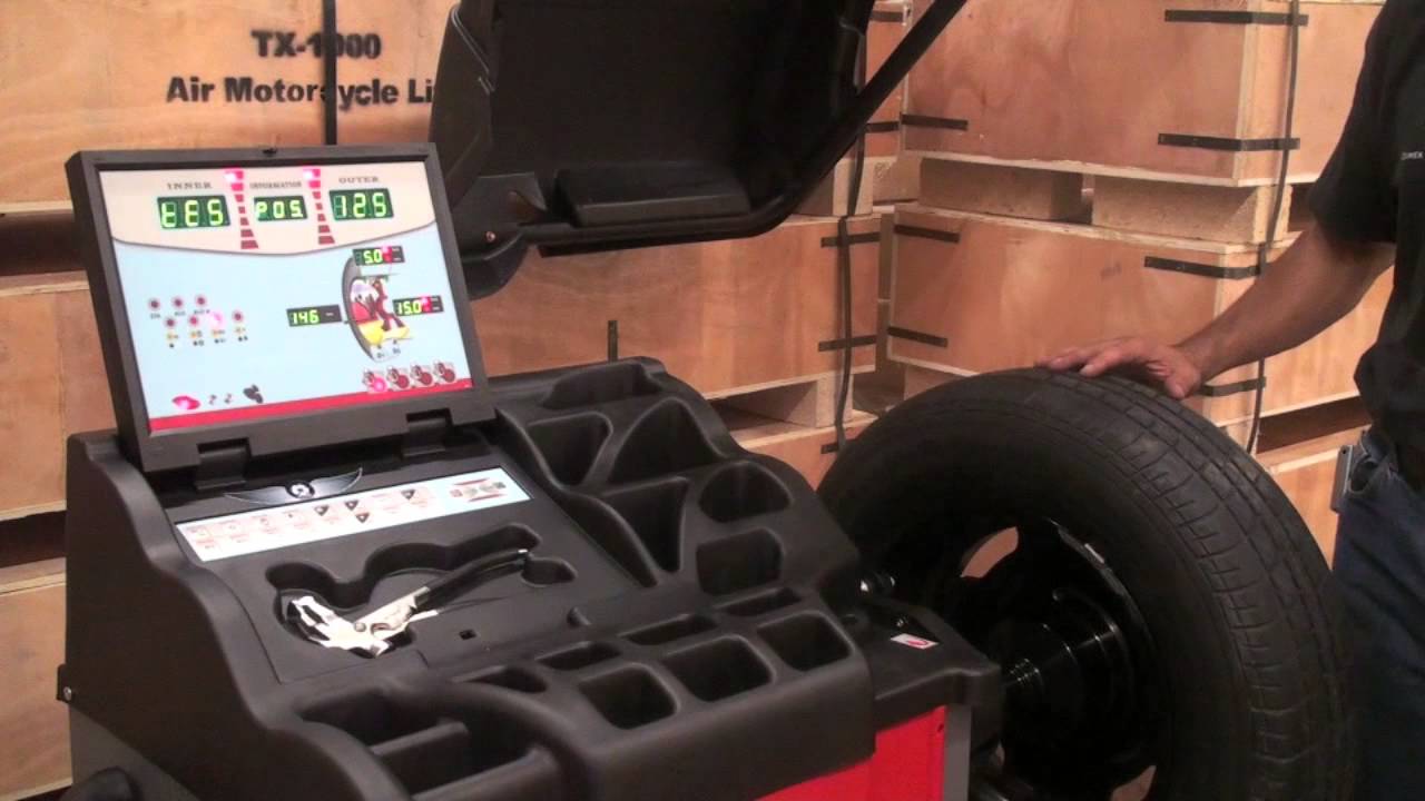 W-977 Wheel Balancer Factory Settings