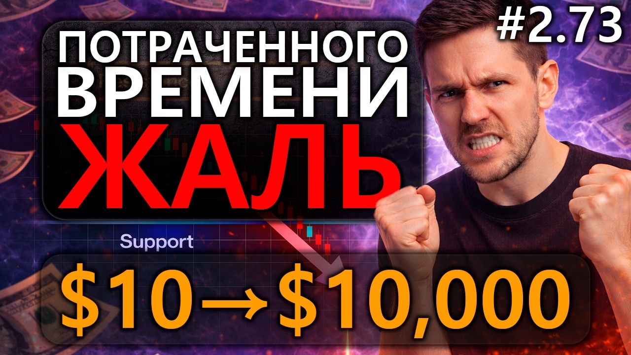 Потраченного времени жаль | Марафон у брокера бинарных опционов Intrade Bar #73