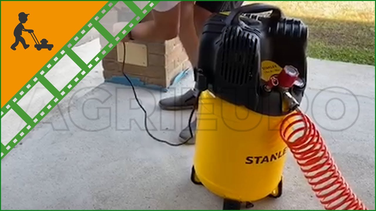 Compressore aria elettrico portatile Stanley D200/10/24V: come funziona il compressore