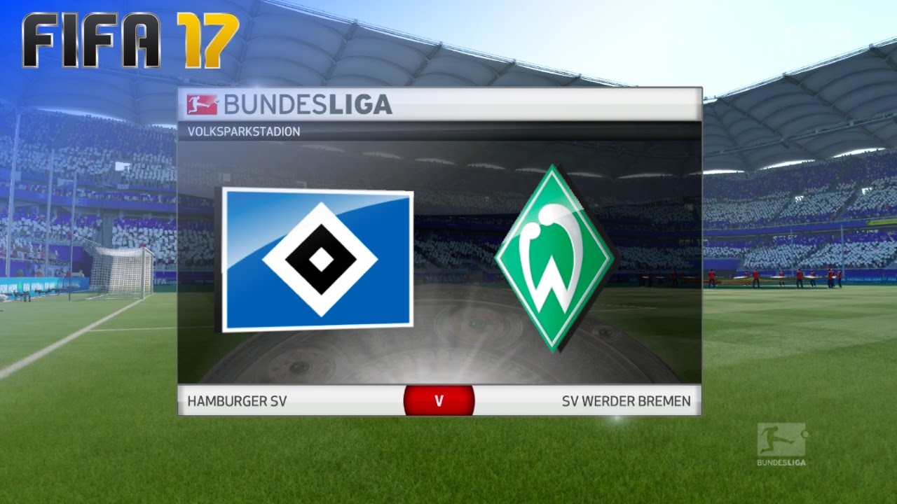 FIFA 17 - Hamburger SV vs. Werder Bremen @ Volksparkstadion