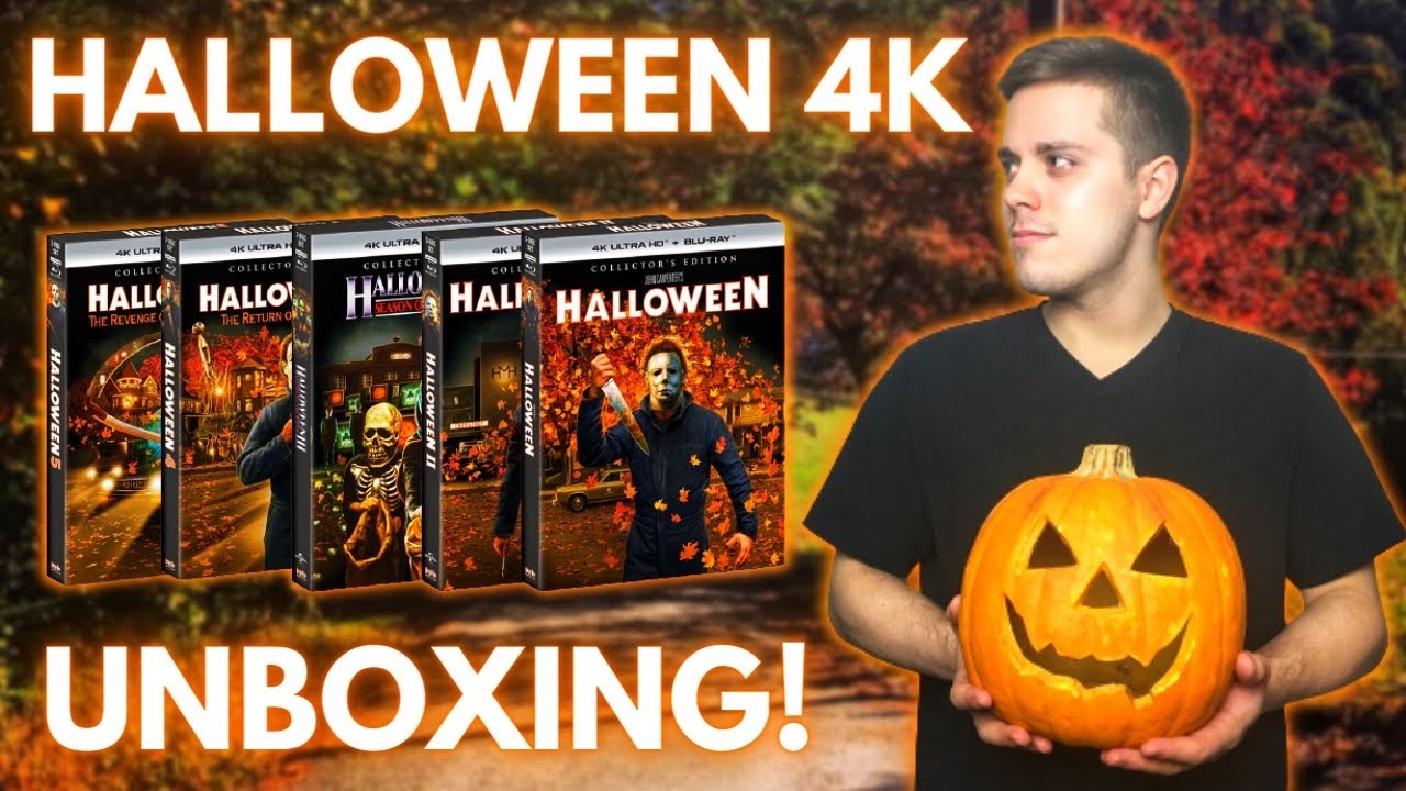 Halloween Collector&rsquo;s Edition 1-5 4K UHD / Blu Ray Unboxing - Scream Factory