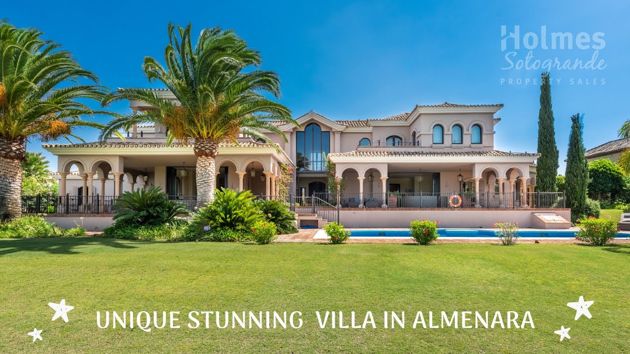 SOTOGRANDE ⛳ Stunning Villa For Sale in Almenara, Sotogrande, Costa del Sol