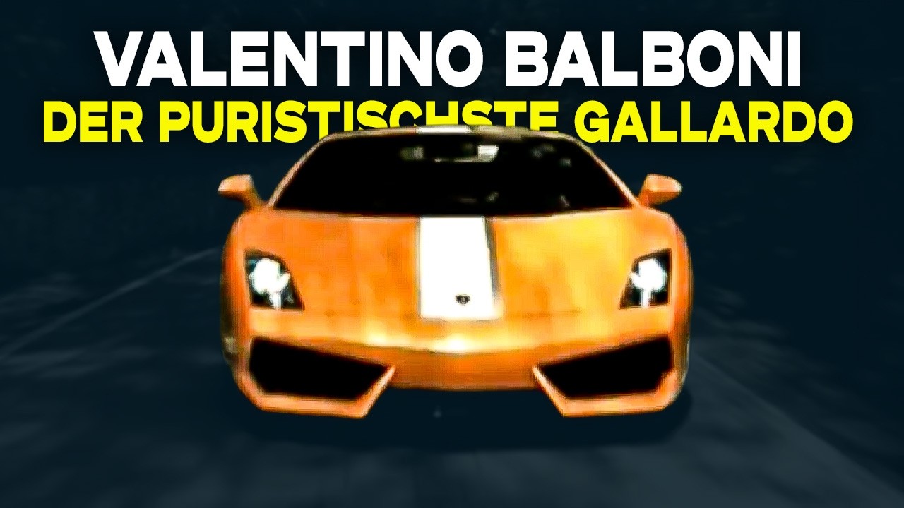 Lamborghini Gallardo Valentino Balboni im Test: Limitierte RWD-Ikone | Motorvision Deutschland | HD