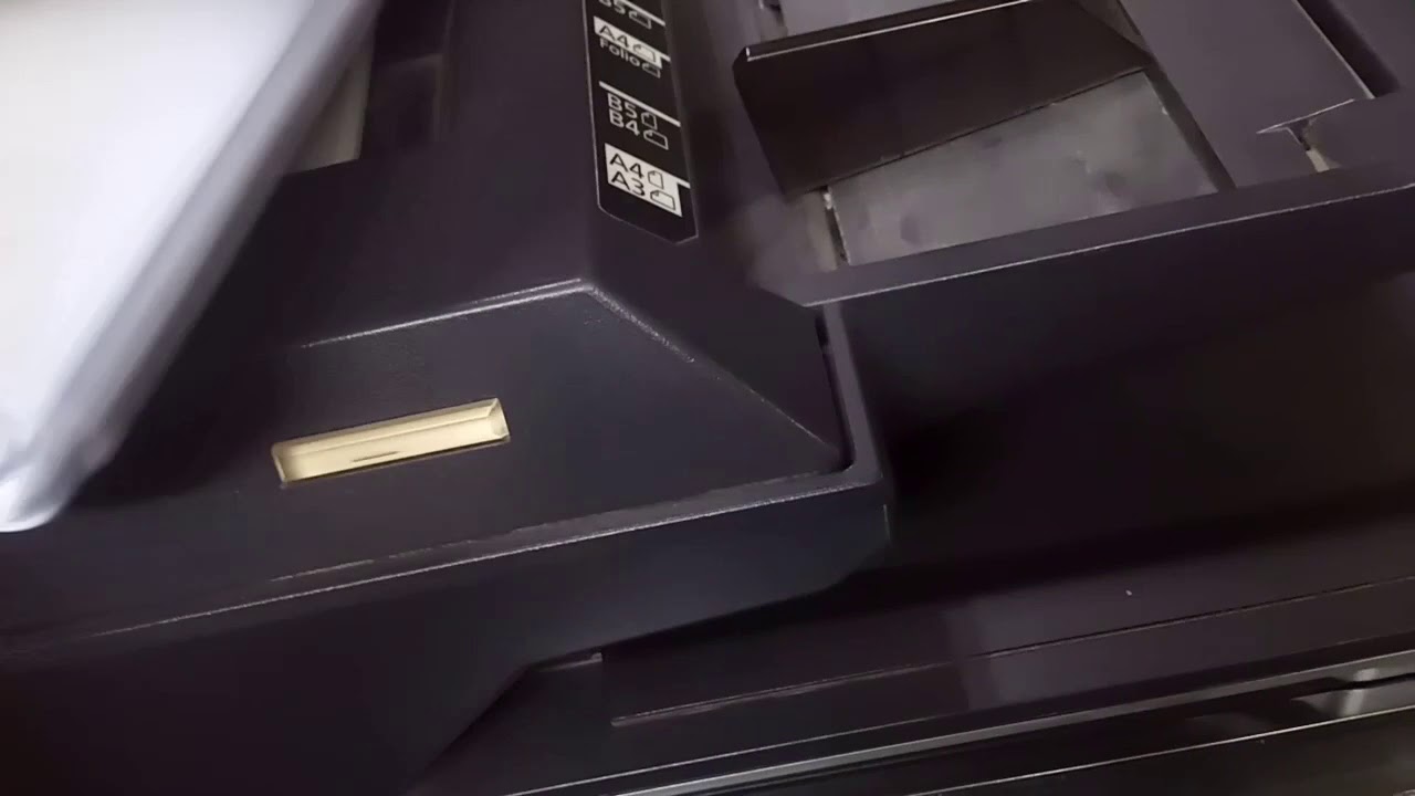 kyocera ,solve big problem , حل مشكله الارضيه في الماكينه الكيوسيرا