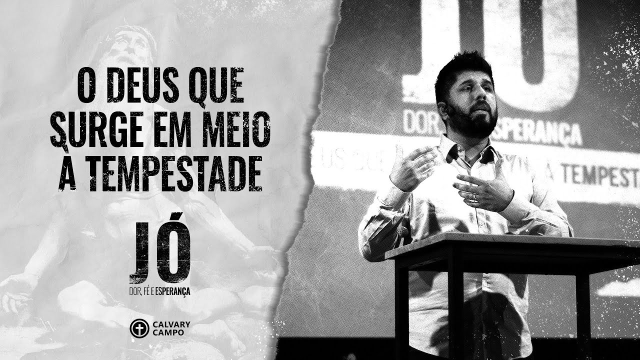 Jó 38-42 | O Deus que surge em meio à tempestade | Diego Bitencourt