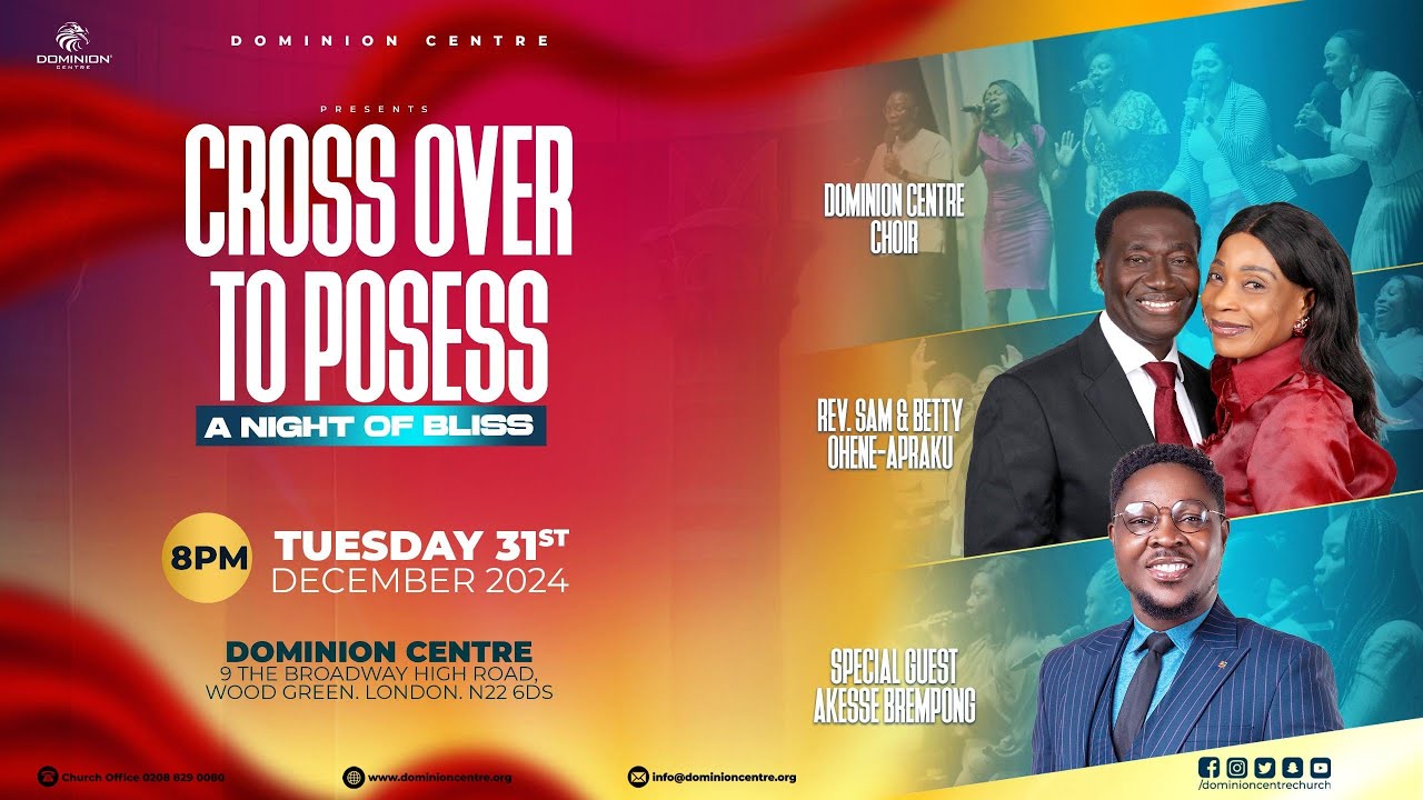 Crossover Service | 31.12.2024 | Dominion Centre Church