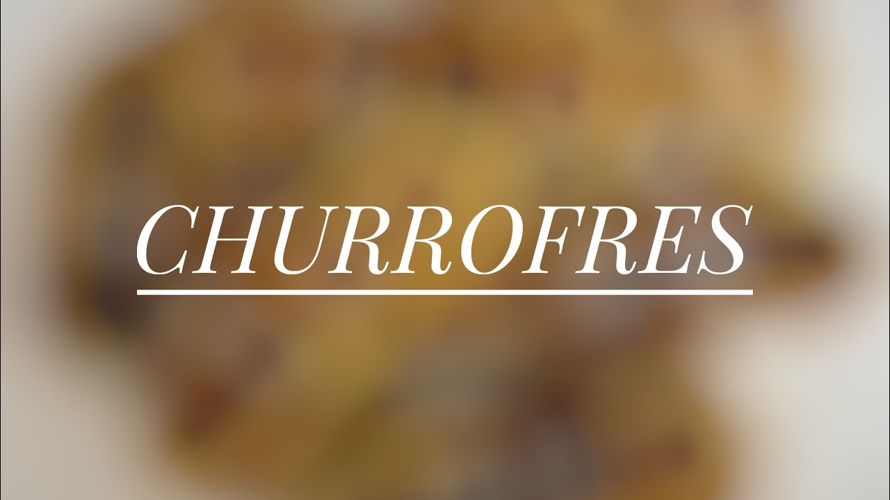 Churrofres (medio churros, medio gofres)