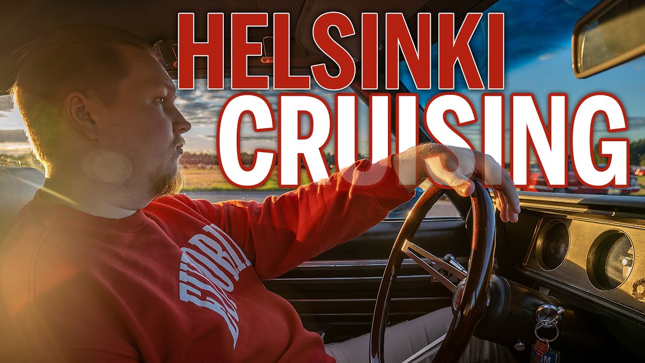 Topi lainaa muskeliauton päästäkseen Helsinki Cruising Nightiin
