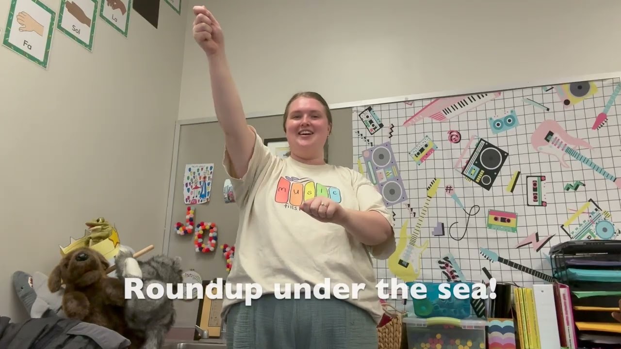 Roundup Under The Sea Lyrics and Choreography