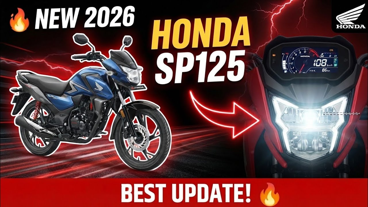 New Honda SP125 2026 &ndash; Biggest Update Ever? 😱
