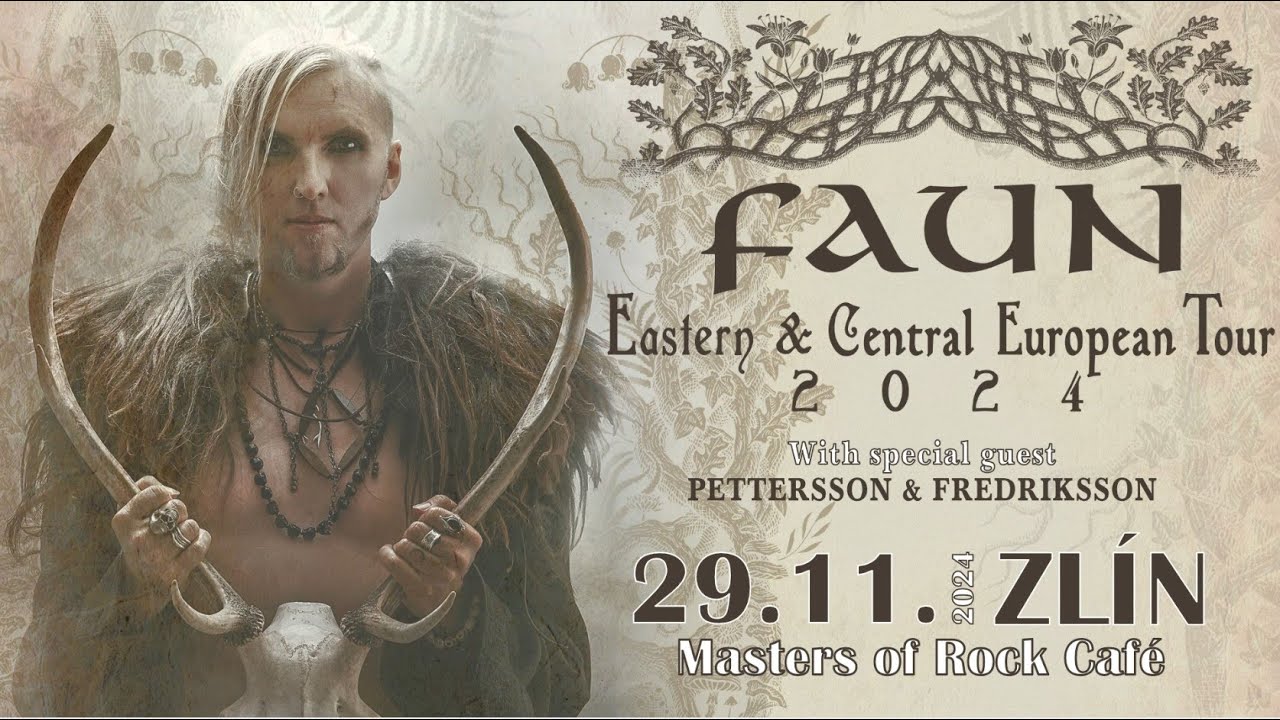 FAUN + Pettersson & Fredriksson - Eastern & Central European Tour 2024 – 29. 11. 2024 – ZLÍN