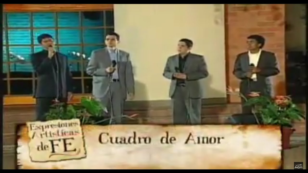 Cuarteto Zion - Cuadro de amor | UNE (televisión)