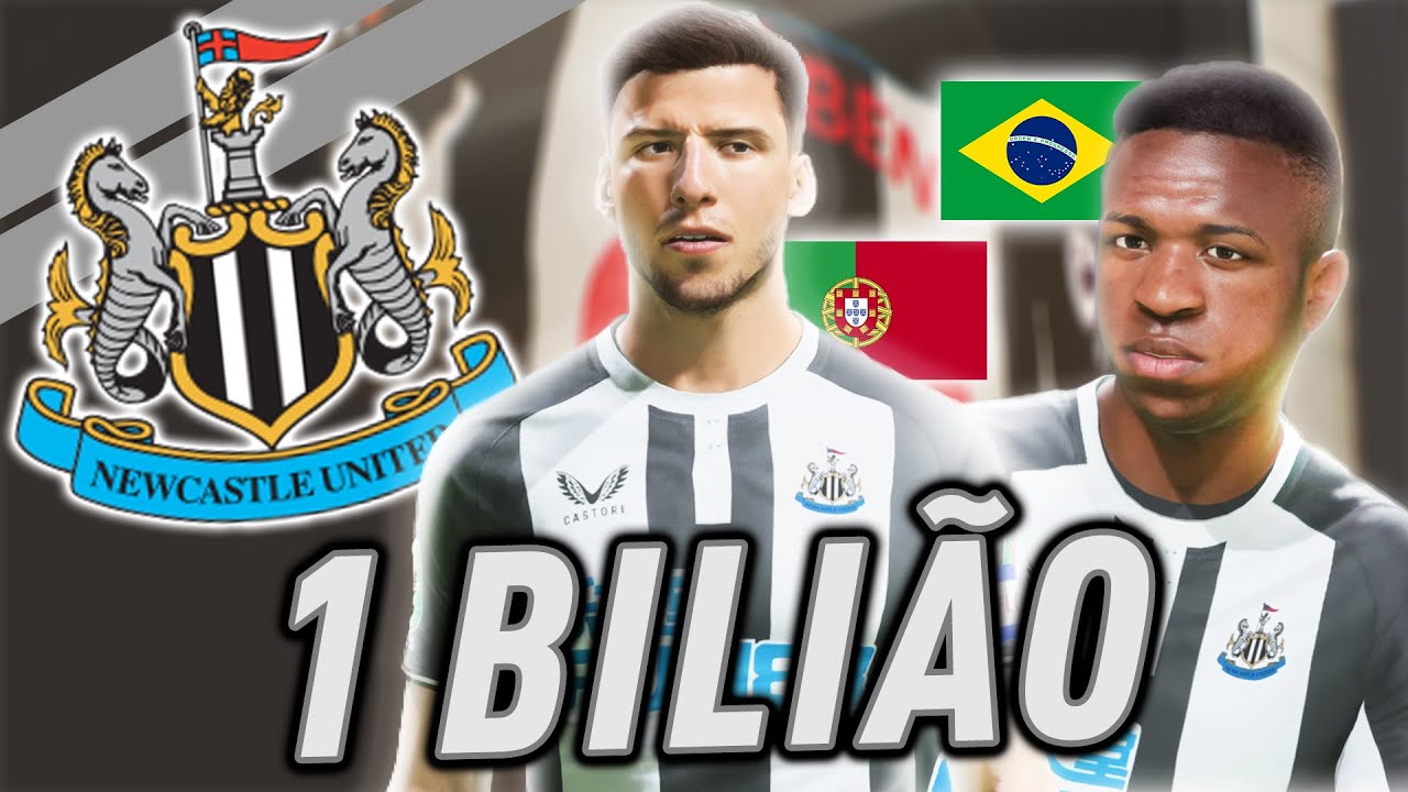 INVESTI 1 BILIÃO no NEWCASTLE - FIFA 22
