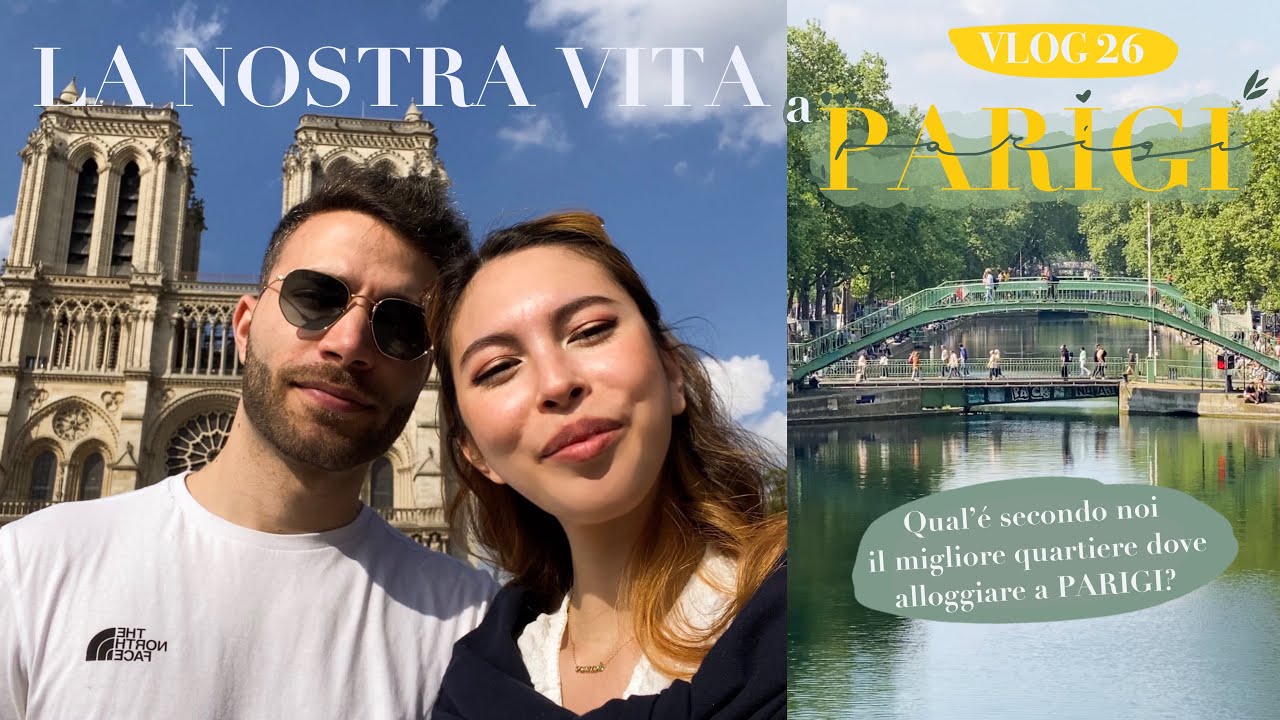 LA NOSTRA VITA A PARIGI | Qual’è il miglior quartiere dove alloggiare secondo noi? | VLOG 26