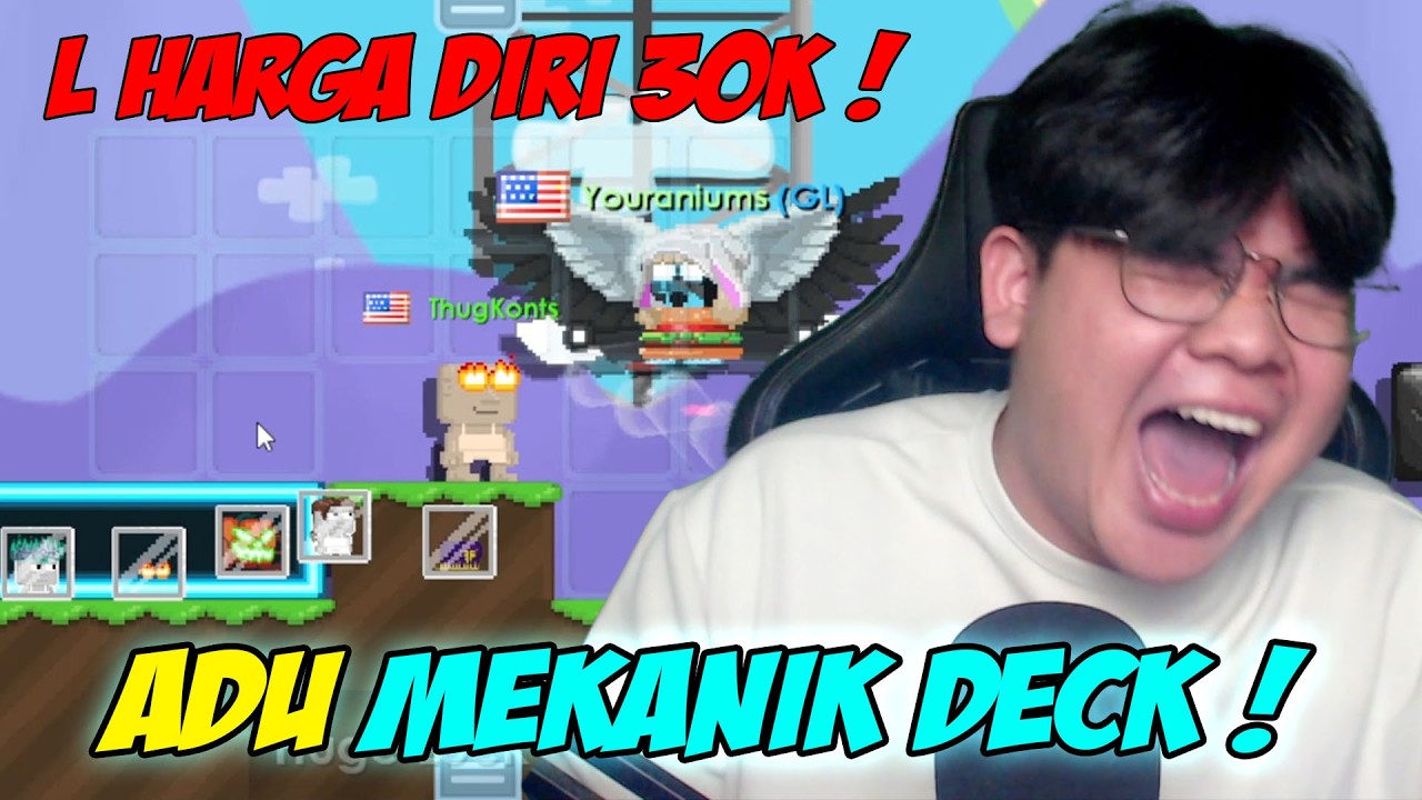 30 RB AJA DIEMBAT SCAMMER JAMAN SEKARANG HADEHHHH- Growtopia Indonesia