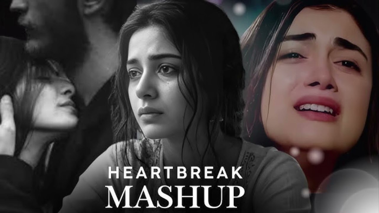 Broken heart fake love mashup 😭🥀💔 || use headphones for better experience 🎧🖤🎶(heart break 💔 mashup)